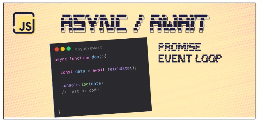 If Javascript is single-threaded, how can ‘await’ wait ?